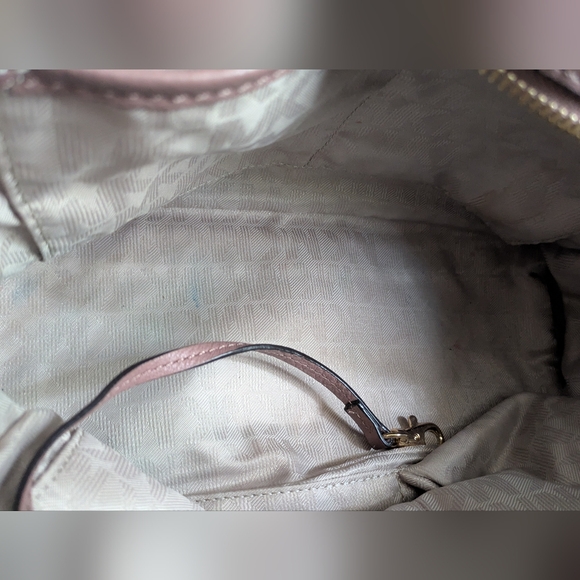 Michael Kors Collins Medium Satchel Handbag Dust pink ๐ Bag. - Picture 9 of 16